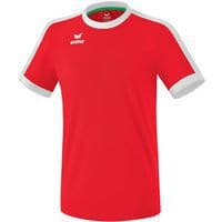 Maillot de foot enfant - Erima - Retro Star rouge/blanc