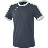 Maillot de foot - Erima - Retro Star grey/blanc