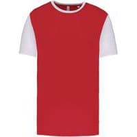 Maillot manches courtes - ProAct - rouge/blanc