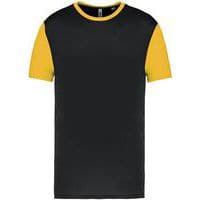 Maillot manches courtes enfant - ProAct - noir/jaune