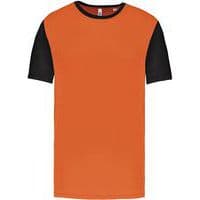 Maillot manches courtes enfant - ProAct - orange/noir