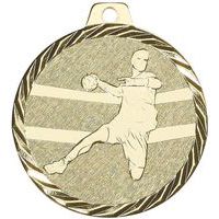 Médaille or handball - 50mm