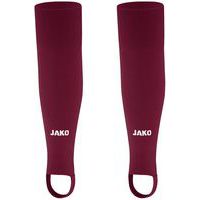 Chaussettes de foot sans pied - Jako - Glasgow 2.0 Rouge grenat