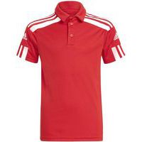 Polo enfant - adidas - Squadra 21 Rouge/Blanc