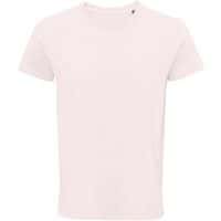 Tee-shirt personnalisable coton organique bio Jersey 150 ROSE PÂLE