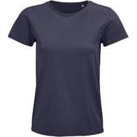 Tee-shirt personnalisable femme coton organique bio Jersey 175 GRIS SOURIS