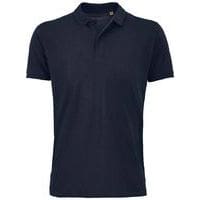 Polo personnalisable coton organique bioFRENCH MARINE