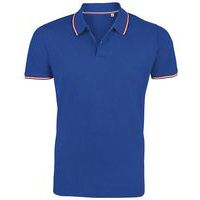 Polo personnalisable homme prestige en coton ROYAL