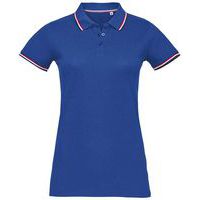 Polo personnalisable femme prestige en coton ROYAL