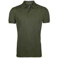 Polo personnalisable homme prime en polyester ARMY