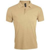 Polo personnalisable homme prime en polyesterSABLE