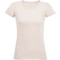 Tee-shirt personnalisable femme en coton organique bio ROSE CREMEUX