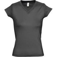 Tee-shirt personnalisable femme en coton GRISFONCE