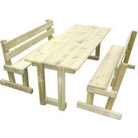 Pack Eco : la table + 2 bancs enfant Mino