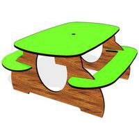 Table d'aire de jeux pour enfant