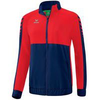 Veste de survêtement femme - Erima - Six Wings navy/rouge