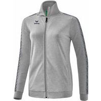 Veste de survêtement femme - Erima - Tracktop Essential Team gris clair/chiné