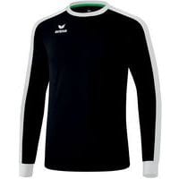 Maillot de foot manches longues enfant - Erima - Retro Star noir/blanc