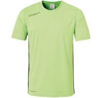 Maillot MC Uhlsport Essential Vert flash/Noir