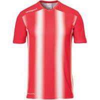 Maillot MC Stripe 2.0 Rouge/Blanc UHLSPORT