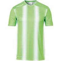 Maillot MC Stripe 2.0 Vert fluo/Blanc UHLSPORT