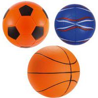 12 ballons football en mousse - diamètre : 20cm - Sportibel SA