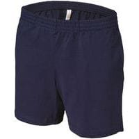 Short féminin multisport coton tech marine