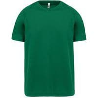 Tee shirt de sport enfant - ProAct - vert foncé