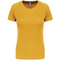 Tee shirt de sport femme - ProAct - jaune