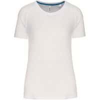 Tee shirt de sport recyclé femme - ProAct - blanc