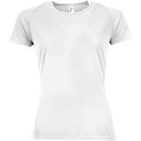 Tee-shirt personnalisable multitech PESFéminin blanc