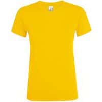 Tee-shirt personnalisable JAUNE FEMININ CLASSIC 150g