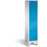 Armoire / vestiaire 4 casiers superposés avec pied CP