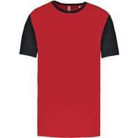 Maillot manches courtes - ProAct - rouge/noir