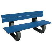 Banc Parc 180 cm plastique recyclé - Espace Urbain