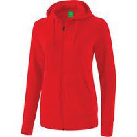 Veste sweat à capuche - Erima - femme rouge