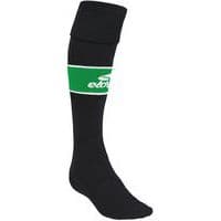 Chaussettes fanion - Eldera - noir/vert