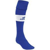 Chaussettes fanion - Eldera - royal/blanc