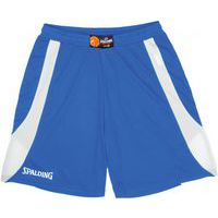 Short basket enfant - Spalding - Jam bleu royal blanc