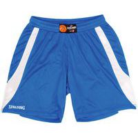 Short basket femme - Spalding - Jam bleu royal blanc