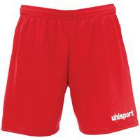 Short Femme - Uhlsport - Center Basic Rouge