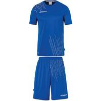 Set maillot et short de foot - Uhlsport - Score 26 Azur/Blanc