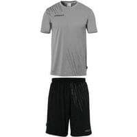 Set maillot et short de foot - Uhlsport - Score 26 Gris Foncé Chiné/Noir