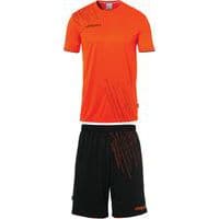 Set maillot et short de foot Enfant - Uhlsport - Score 26 Orange Fluo/Noir