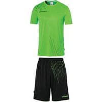 Set maillot et short de foot Enfant - Uhlsport - Score 26 Vert Fluo/Noir