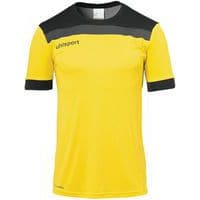 Maillot Enfant - Uhlsport - Offense 23 Jaune Citron/Noir/Gris