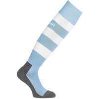 Chaussettes de foot - Uhlsport - Essential Team pro Ciel/Blanc