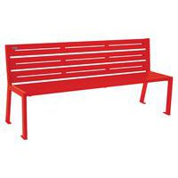 Banc Silaos 1.80 m 6 lames acier - Procity