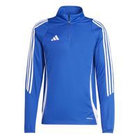 Sweat 1/2 zip d'entraînement Tiro 24 Bleu Adidas