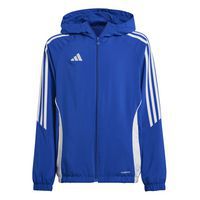 Veste de survêtement à capuche enfant Tiro 24 Bleu Adidas